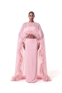Conjunto Aline Plumas