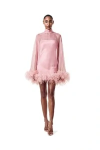 Vestido Fênix Curto Plumas