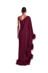 Vestido Florença Plumas