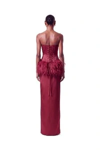 Conjunto Corselet Dijon Plumas