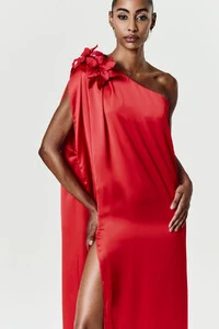 Vestido Odete Com Broche
