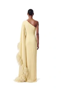 Vestido Celta Plumas