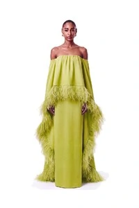 Vestido Lille Plumas