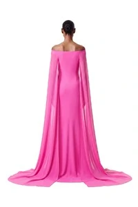 Vestido Selene Plumas