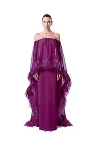 Vestido Lille Plumas