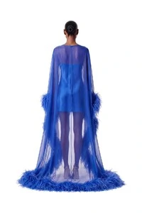 Vestido New Fênix Plumas