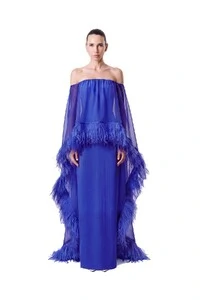 Vestido Lille Plumas