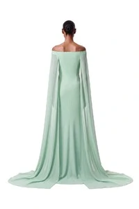 Vestido Selene Plumas