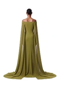 Vestido Selene Plumas