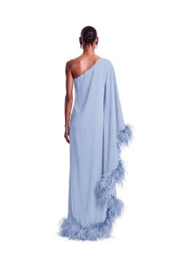 Vestido Florença Plumas