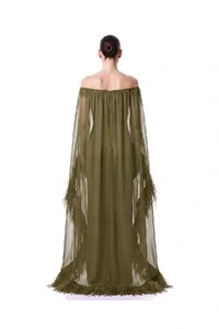 Vestido Lille Plumas