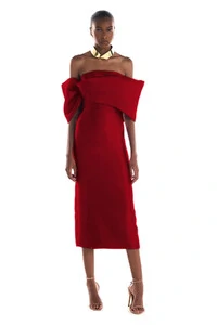 Vestido Aurora Midi Pe