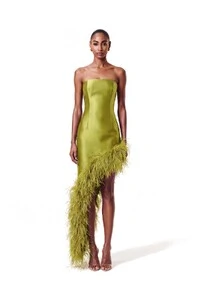 Vestido New Ana Plumas