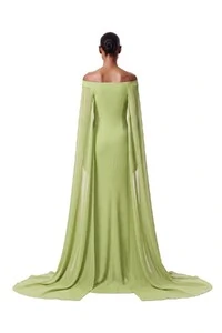 Vestido Selene Plumas