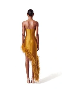 Vestido New Ana Plumas