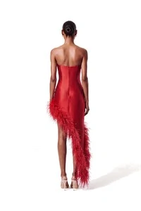 Vestido New Ana Plumas