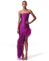 Vestido New Ana Plumas