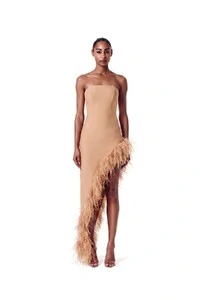 Vestido Raquel Plumas
