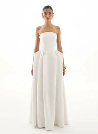Vestido Bridal Ada Longo Crepe PE