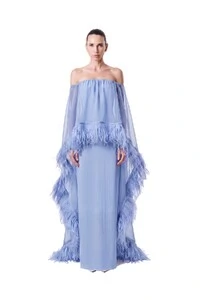 Vestido Lille Plumas