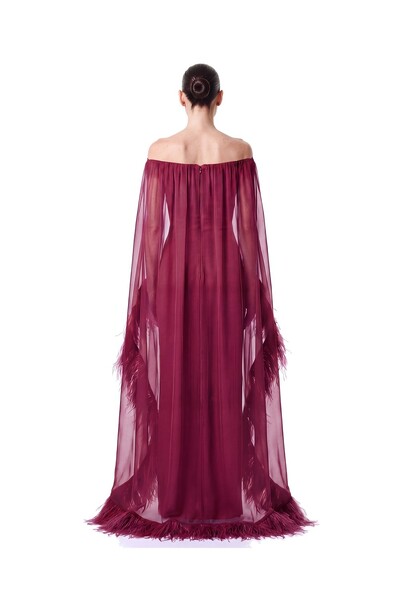 Foto Vestido Lille Plumas