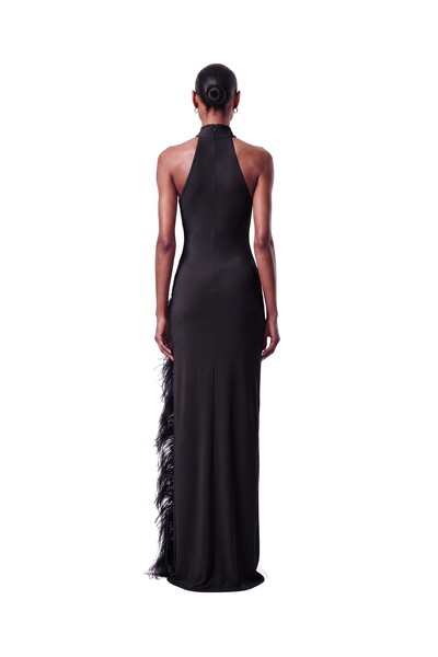Foto Vestido London Plumas