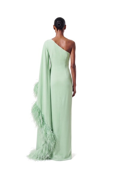 Foto Vestido Celta Plumas