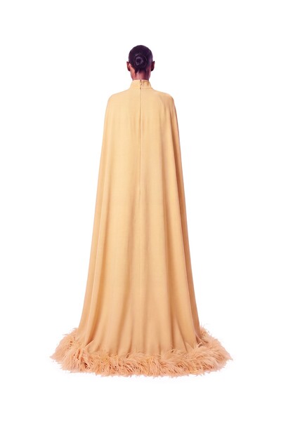 Foto Vestido Morgana Plumas