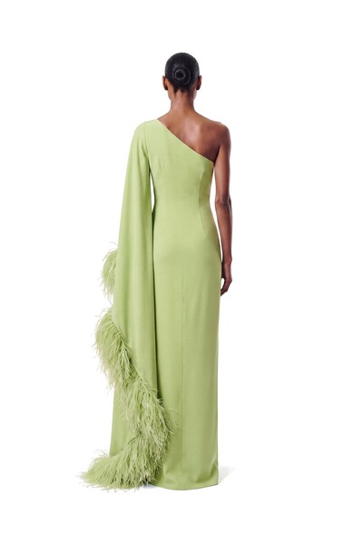 Foto Vestido Celta Plumas