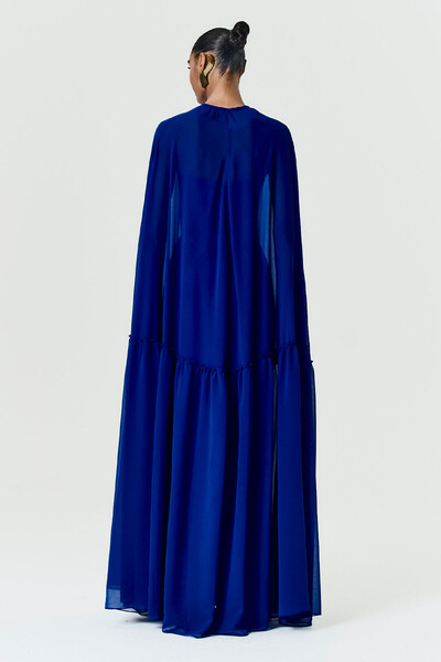 Foto Vestido Alba Longo Com Capa Eleonora