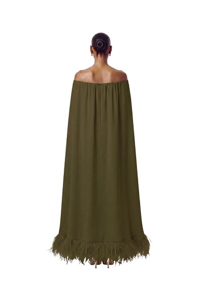 Foto Vestido Lille Plumas