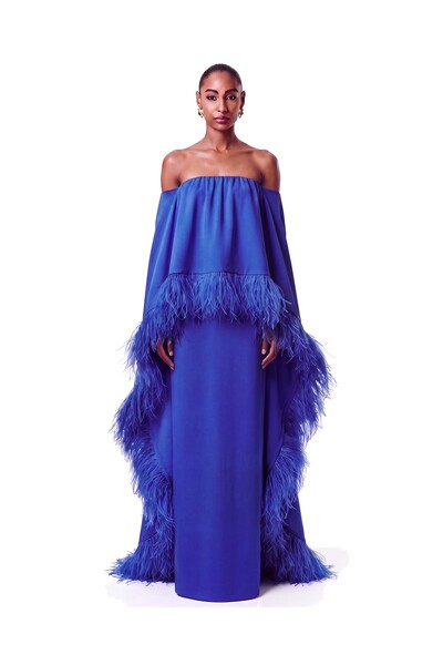 Foto Vestido Lille Plumas