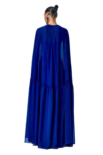 Foto Vestido Alba Longo Com Capa Eleonora