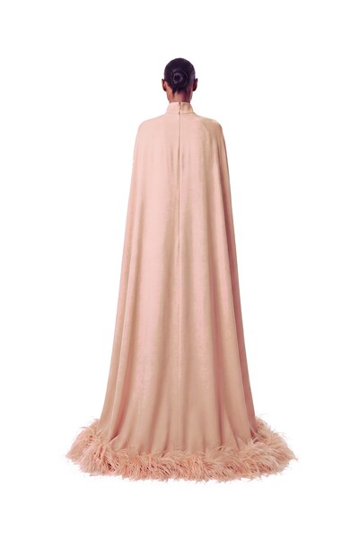 Foto Vestido Morgana Plumas