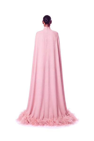 Foto Vestido Morgana Plumas