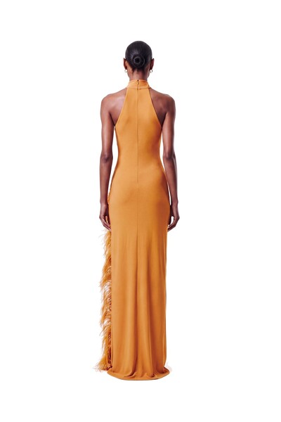 Foto Vestido London Plumas