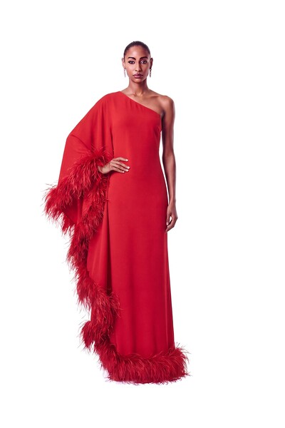 Foto Vestido Florença Plumas