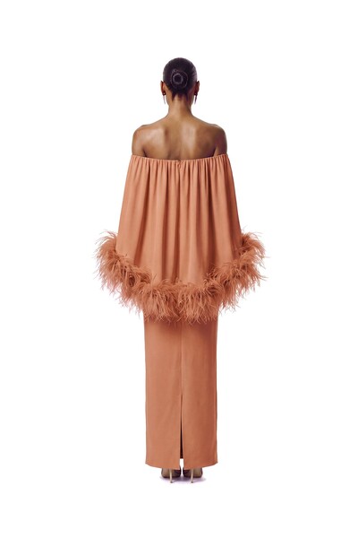 Foto Vestido Versalhes Plumas