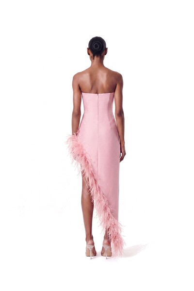Foto Vestido Raquel Plumas