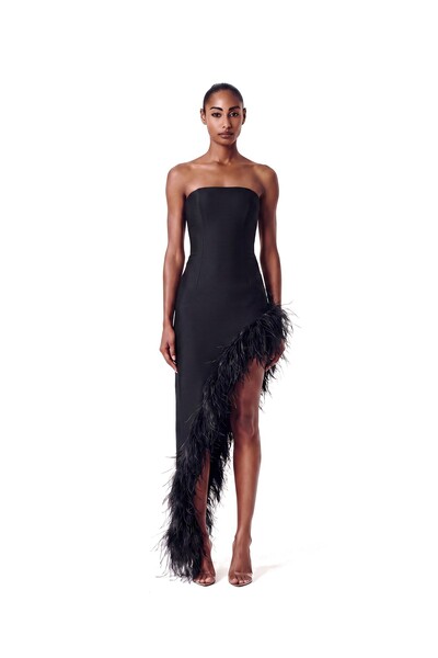 Foto Vestido Raquel Plumas