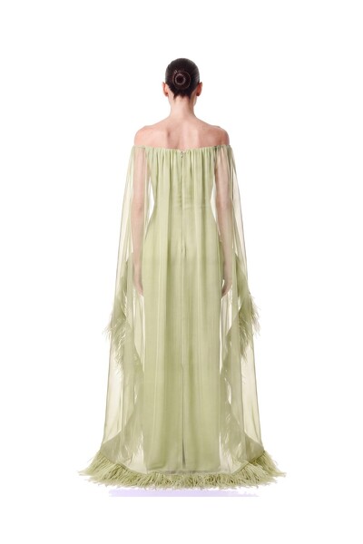 Foto Vestido Lille Plumas