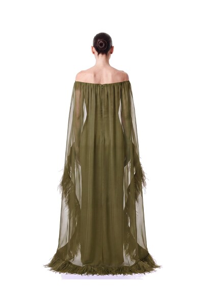 Foto Vestido Lille Plumas