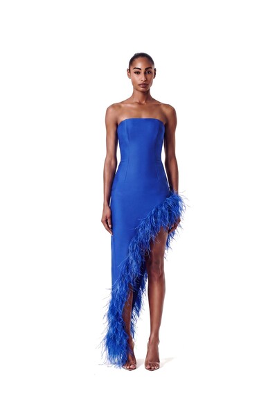Foto Vestido Raquel Plumas