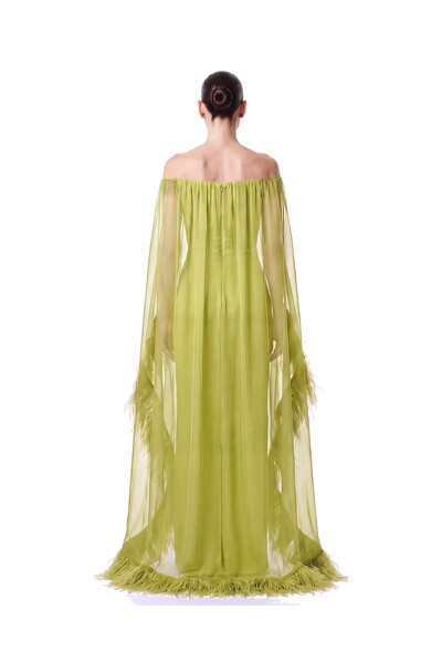 Foto Vestido Lille Plumas