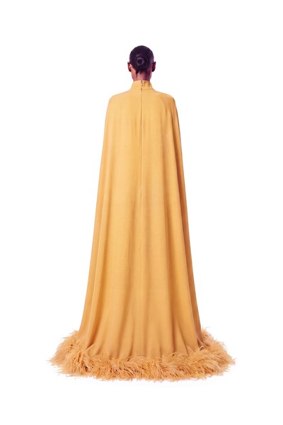 Foto Vestido Morgana Plumas
