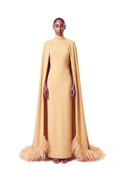 Foto Vestido Morgana Plumas
