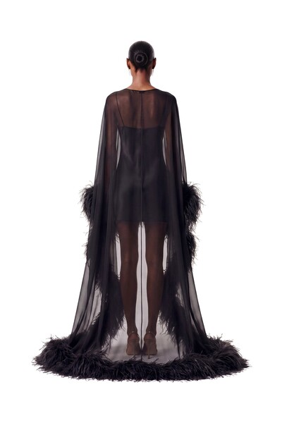 Foto Vestido New Fênix Plumas
