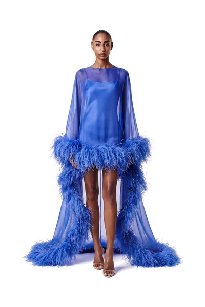 Foto Vestido New Fênix Plumas