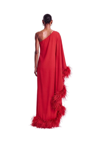 Foto Vestido Florença Plumas