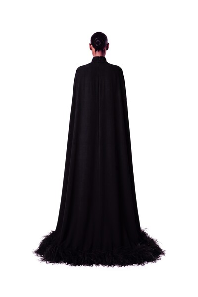 Foto Vestido Morgana Plumas